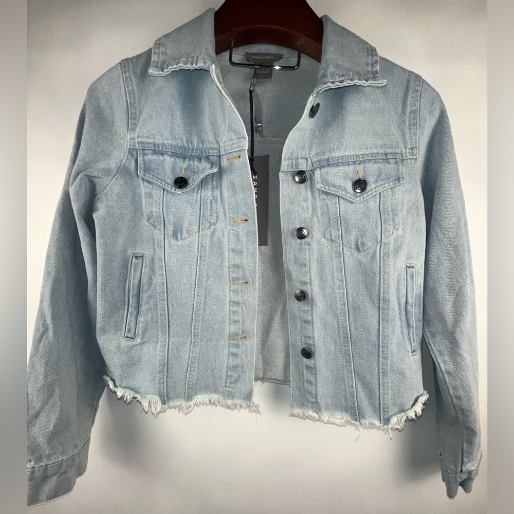 Sans Souci Women’s Jacket Denim S Blue Wash